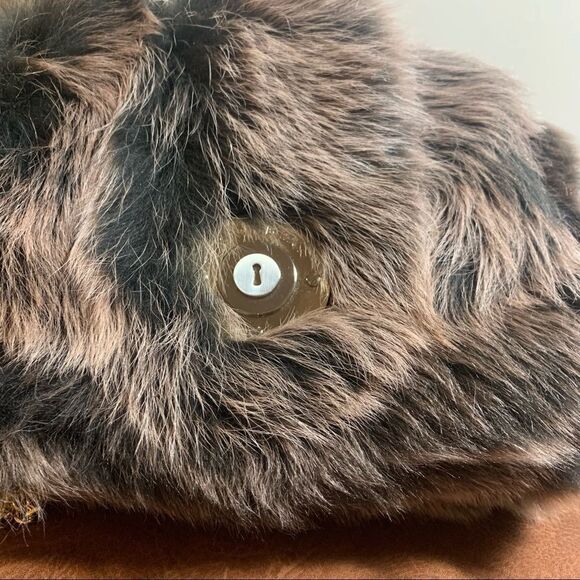 Henri Bendel Faux Fur Flap Purse - Picture 10 of 15